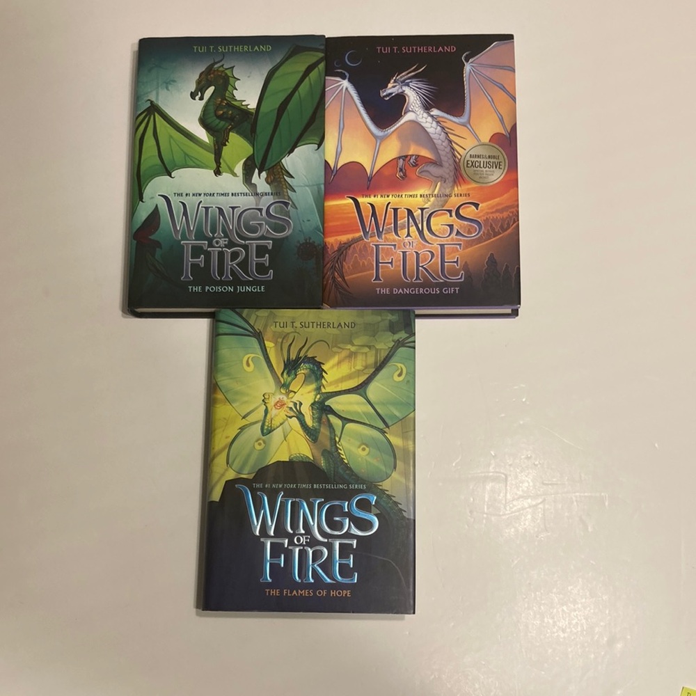 Wings Of Fire. Books 13, 14, and 15.